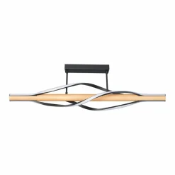 Sklep Kaja Szeroka lampa sufitowa LED do sypialni C230857003 BAEZ | Kaja