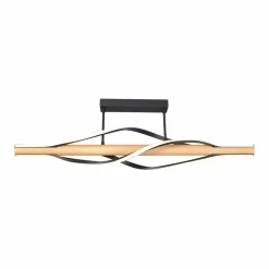 Sklep Kaja Szeroka lampa sufitowa LED do sypialni C230857003 BAEZ | Kaja