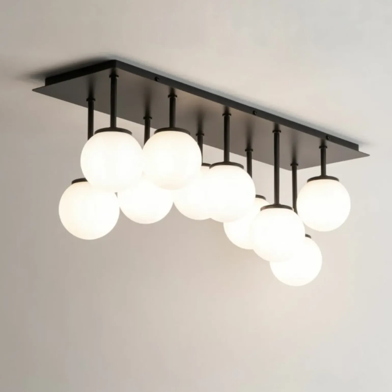 Cheap Szeroka lampa sufitowa z wieloma kloszami SIG 33493 TULIA | Kaja Żyrandole Nowoczesne