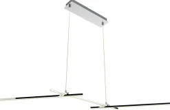 Sale Szeroka lampa wisząca do salonu A0021-330 THASOS | Kaja Oświetlenie Żyrandole Nowoczesne