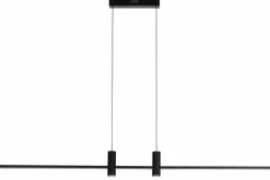 Store Szeroka lampa wisząca LED nad stół, z pilotem AZ5447 GERARDO | Kaja Żyrandole Nowoczesne