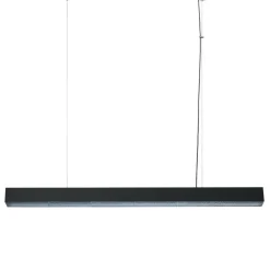 Sale Szeroka listwa wisząca LED 120cm LP-1201/1P L BK SMART MIRA L | Kaja Żyrandole Nowoczesne