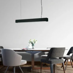 Clearance Szeroka listwa wisząca LP-7001/1P 20 BK-93 24/4 IBROS | Kaja Żyrandole Nowoczesne