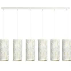 Cheap Szeroka listwa z marmurowymi abażurami 1057/6 KARLI | Kaja Oświetlenie Żyrandole Nowoczesne