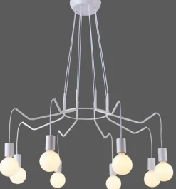 Flash Sale Szeroka, minimalistyczna lampa wisząca 38-71040 BASSO | Kaja Żyrandole Nowoczesne