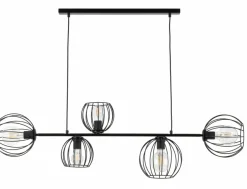 Best Szeroka, minimalistyczna lampa wisząca na listwie SIG 32372 - MADAM Żyrandole Nowoczesne