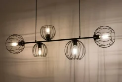 Best Szeroka, minimalistyczna lampa wisząca na listwie SIG 32372 - MADAM Żyrandole Nowoczesne