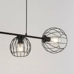 Best Szeroka, minimalistyczna lampa wisząca na listwie SIG 32372 - MADAM Żyrandole Nowoczesne