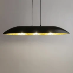 Store Szeroka, nowoczesna lampa wisząca nad stół SIG 40632 GONDOLA | Kaja Żyrandole Nowoczesne