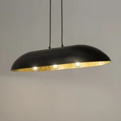 Store Szeroka, nowoczesna lampa wisząca nad stół SIG 40632 GONDOLA | Kaja Żyrandole Nowoczesne