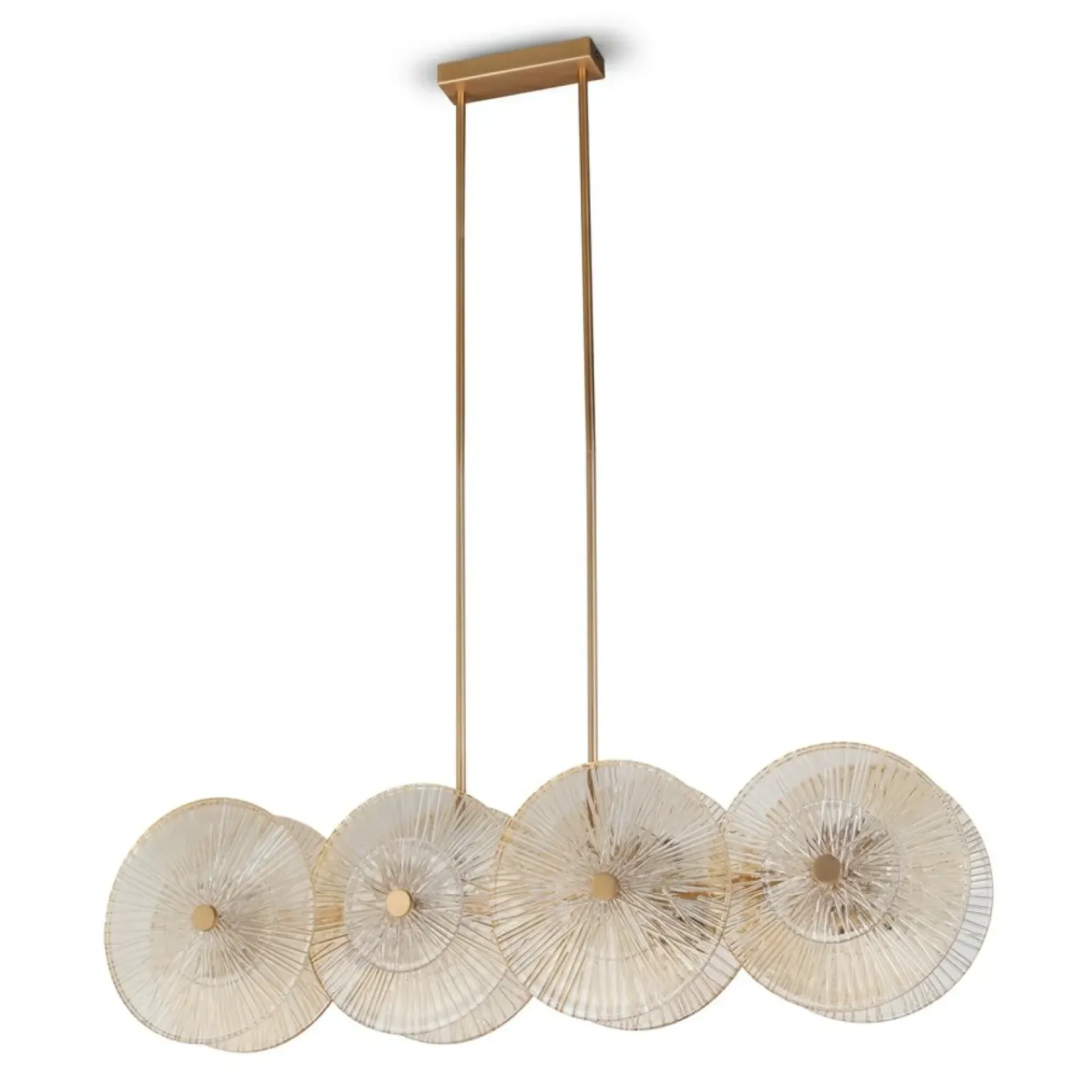 Store Szeroka, ozdobna lampa wisząca nad stół MOD007PL-08G1 z serii ASTER Żyrandole Nowoczesne