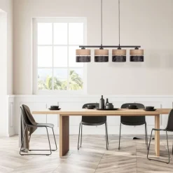 Sklep Kaja Szeroka, rustykalna lampa nad stół w jadalni TK 4802 z serii NICOL