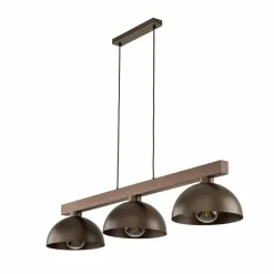 Best Szeroka, rustykalna lampa wisząca nad stół TK 6299 OSLO | Kaja Żyrandole Nowoczesne