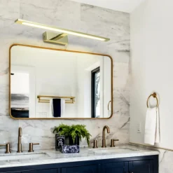 Sklep Kaja Szeroka, złota lampa ścienna LED GS-LWB-20W/3 GOLD ISLA | Kaja