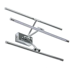 Sklep Kaja Szeroki kinkiet obrazowy LED 58cm AZ2655 DAVINCI BLACK CHROME | Kaja