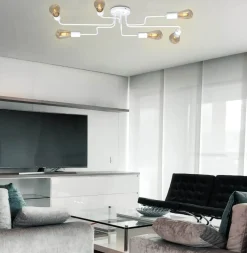 Cheap Szeroki, nowoczesny, minimalistyczny plafon K-4040 PEKA | Kaja Żyrandole Nowoczesne