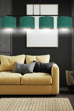 Online Szeroki żyrandol do oświetlenia stołu w salonie 1051/4 HILDE | Kaja Żyrandole Nowoczesne