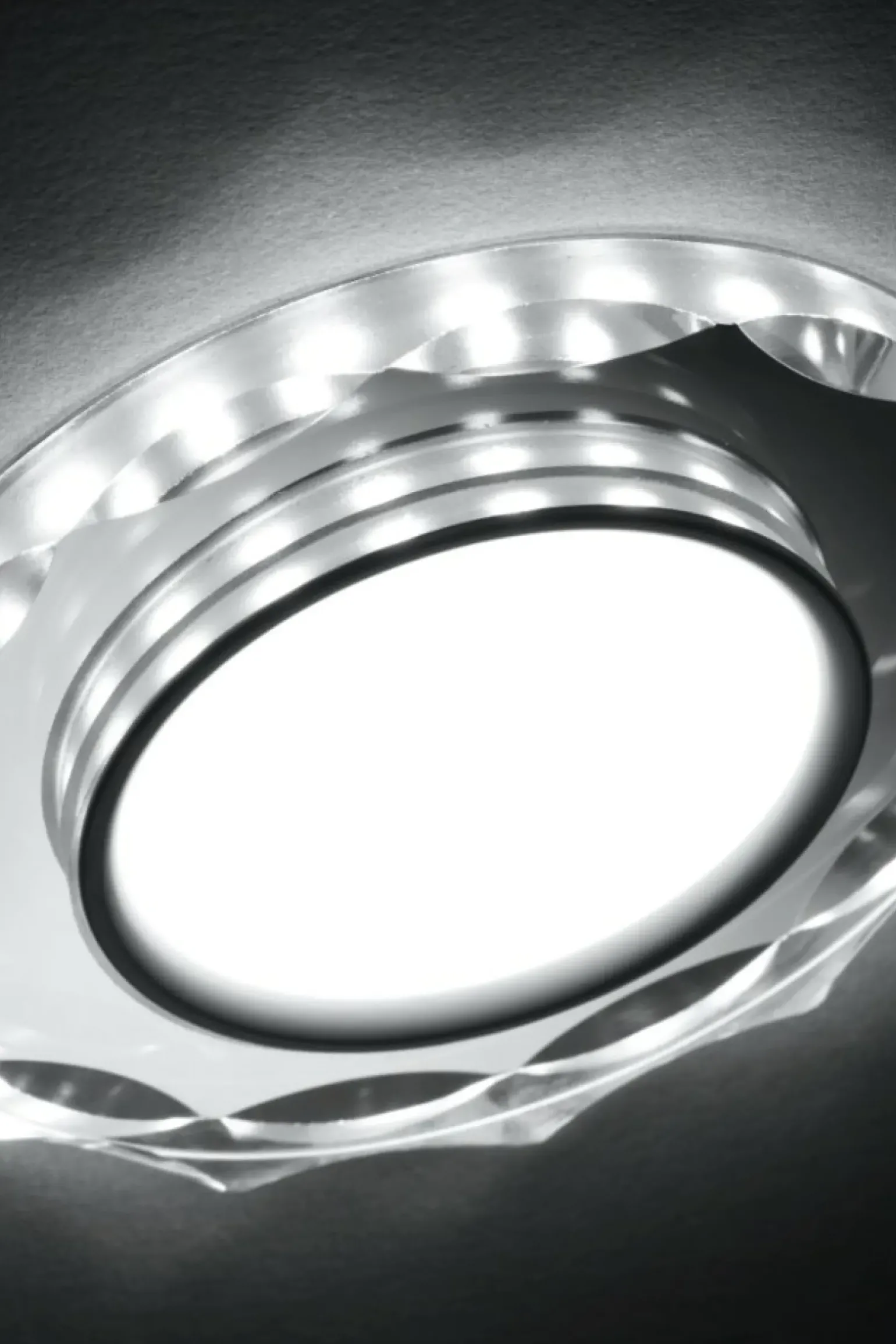 Sklep Kaja Szklana oprawa podtynkowa, zintegrowany LED 2263939 z serii RING | Kaja Oświetle