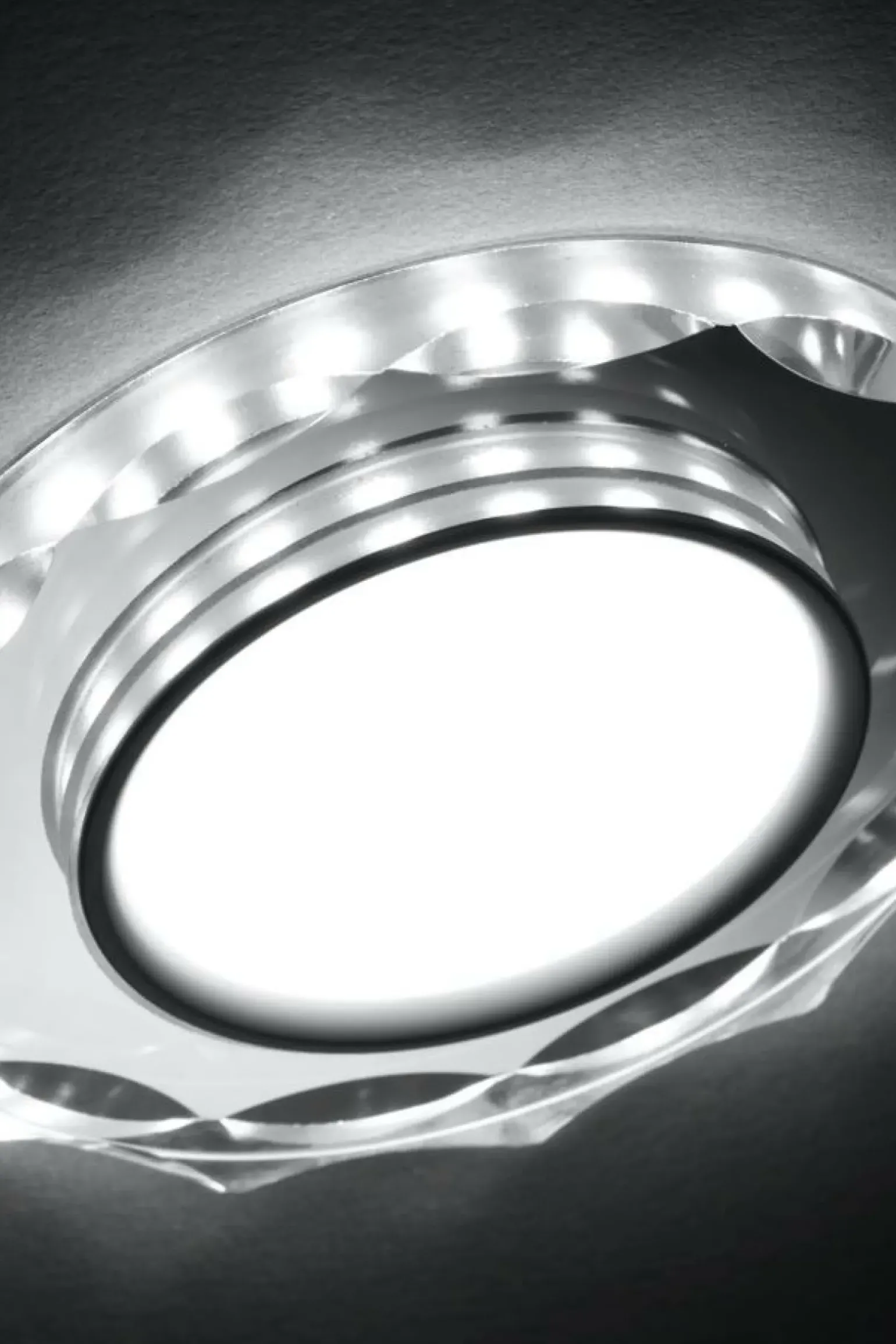 Sklep Kaja Szklana oprawa podtynkowa, zintegrowany LED 2263939 z serii RING | Kaja Oświetle