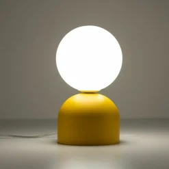 Sklep Kaja Żółta, dekoracyjna lampka na szafkę nocną TK 16040 MIKI YELLOW | Kaja