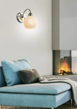 Sklep Kaja Tradycyjna lampa ścienna do sypialni 21-25487 TOBAGO | Kaja