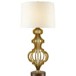 Sklep Kaja Tradycyjna lampa stołowa, złota GN-OCTAVIA-TL-GD z serii OCTAVIA