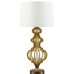 Sklep Kaja Tradycyjna lampa stołowa, złota GN-OCTAVIA-TL-GD z serii OCTAVIA