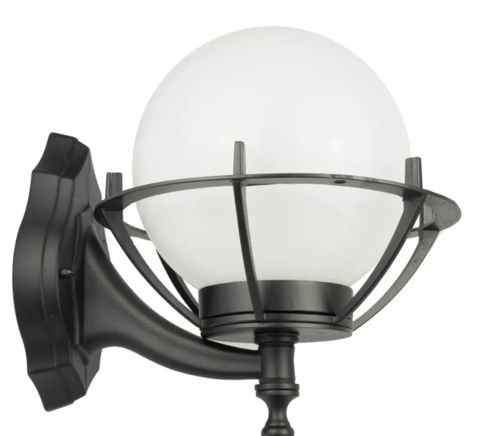 Sklep Kaja Tradycyjny kinkiet ścienny z czarnym koszykiem K 3012/1/KPO