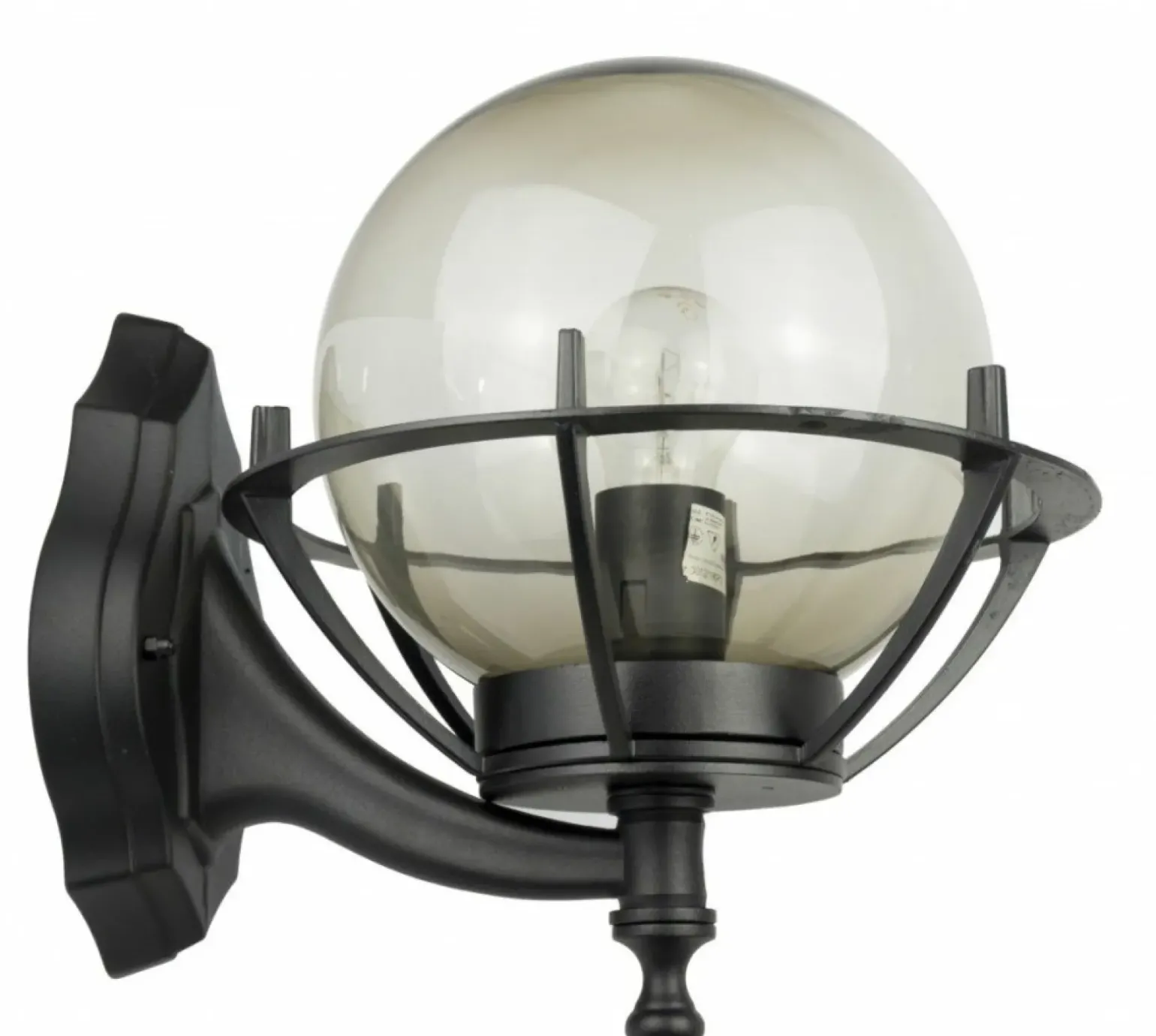 Sklep Kaja Tradycyjny kinkiet ścienny z czarnym koszykiem K 3012/1/KPO