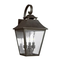 Sklep Kaja Tradycyjny kinkiet elewacyjny FE-GALENA2-L-SBL z serii GALENA