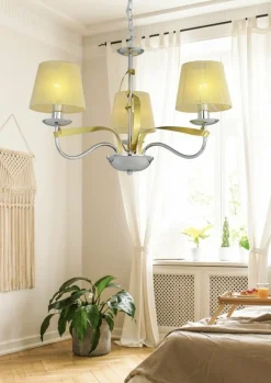 Sklep Kaja Trójramienna, chromowana lampa wisząca 33-55057 DIVA | Kaja