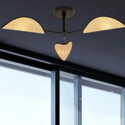 Fashion Trójramienna lampa do sypialni w stylu boho 1172/3 GOMEZ | Kaja Żyrandole Nowoczesne