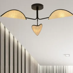 Fashion Trójramienna lampa do sypialni w stylu boho 1172/3 GOMEZ | Kaja Żyrandole Nowoczesne