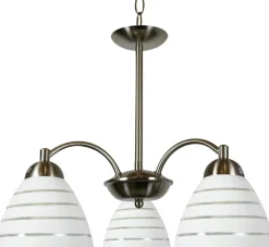 Sklep Kaja Trójramienny żyrandol do jadalni retro 33-66152 ULI | Kaja Oświetlenie