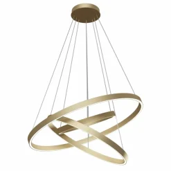 Store Trzy ledowe obręcze wiszące MOD058PL-L100BS4K RIM | Kaja Oświetlenie Żyrandole Nowoczesne