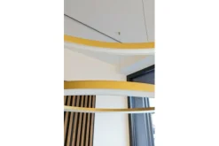 Cheap Trzy złote ledowe koła wisząca 3000K do salonu AZ4708 HALO | Kaja Żyrandole Nowoczesne