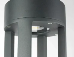 Sklep Kaja Trzymetrowa lampa ogrodowa, zintegrowany LED FMAX-3000 z serii FAN | Kaja Oświet