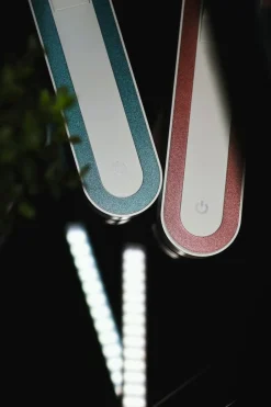 Dzieci Sklep Kaja Turkusowa lampka biurkowa, wbudowany LED K-MT-206 ZIELONY z serii NIKO