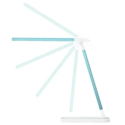 Dzieci Sklep Kaja Turkusowa lampka biurkowa, wbudowany LED K-MT-206 ZIELONY z serii NIKO