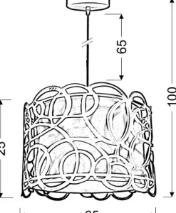 Cheap Unikalna lampa wisząca na zwisie 31-21472 IMAGINE | Kaja Oświetlenie Żyrandole Nowoczesne
