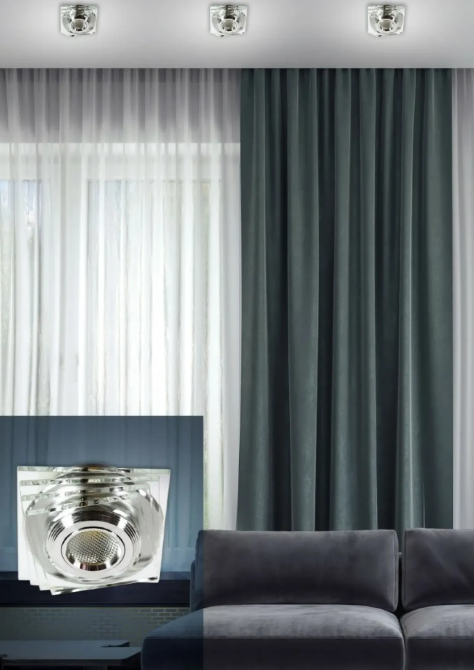 Sklep Kaja Unikalna oprawa podtynkowa, ledowe oczko 2228808 | Kaja Oświetlenie