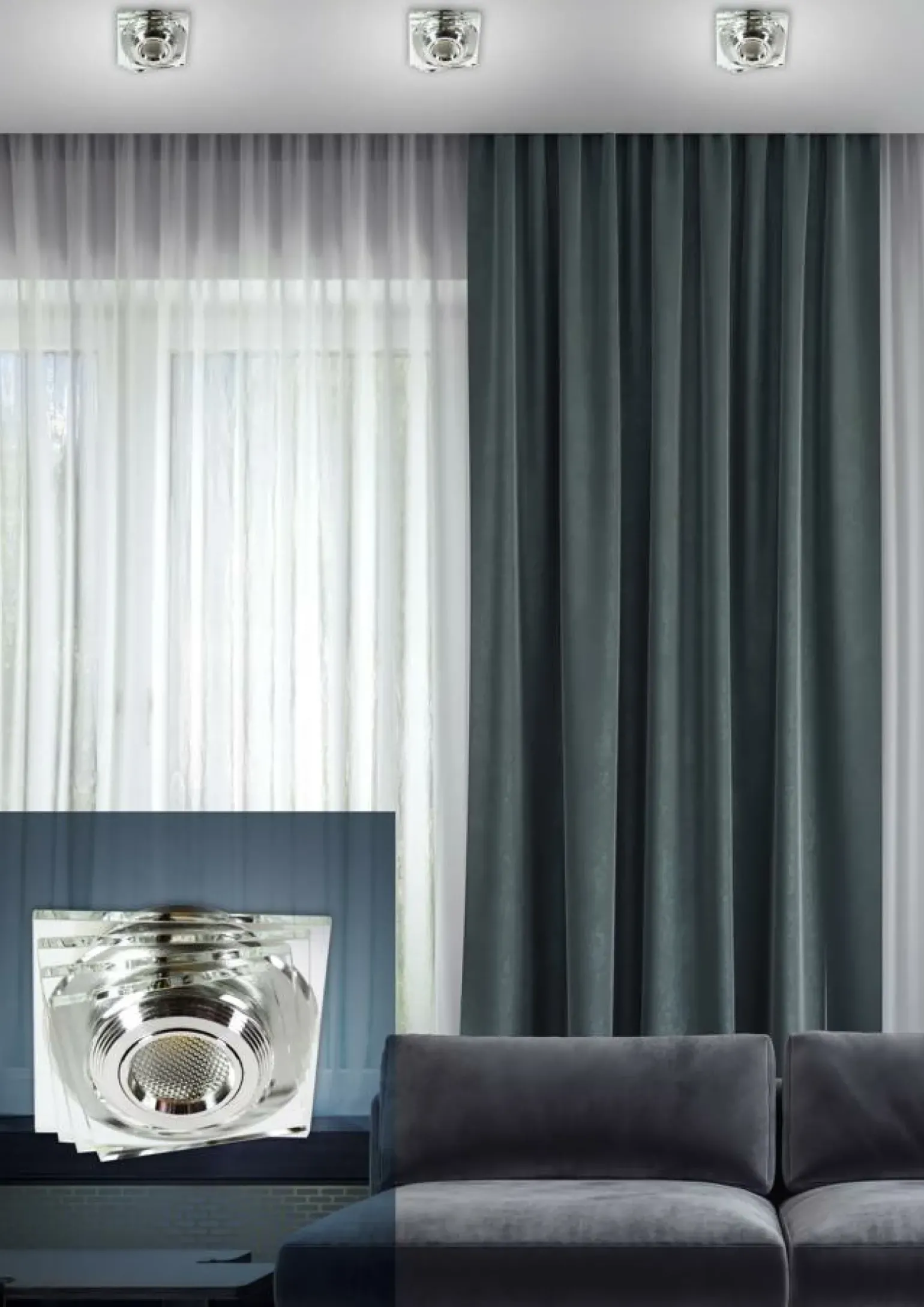 Sklep Kaja Unikalna oprawa podtynkowa, ledowe oczko 2228808 | Kaja Oświetlenie