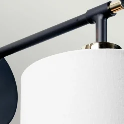 Sklep Kaja Unikalny kinkiet ścienny z abażurem BALANCE1-BKPN z serii BALANCE