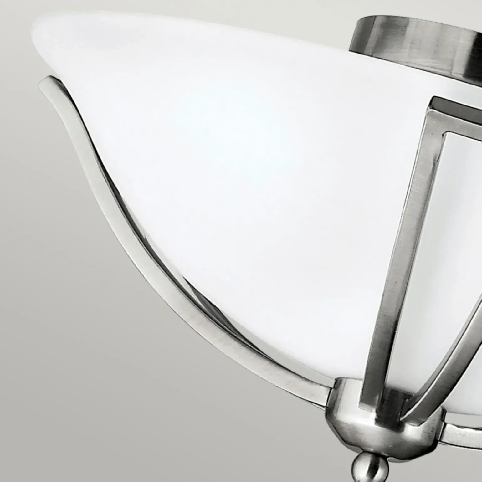 Sklep Kaja Unikalny plafon, szczotkowany nikiel HK-BOLLA-F z serii BOLLA