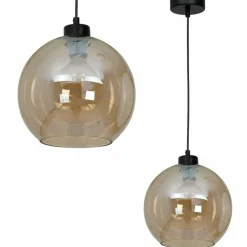 Best Uniwersalna lampa wisząca z ciepłym kloszem MLP6578 SOFIA | Kaja Żyrandole Nowoczesne
