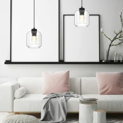 Best Uniwersalna lampa wisząca, klosz typu słoik MLP8367 SOMBRA | Kaja Żyrandole Nowoczesne