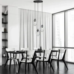 Sale Uniwersalna lampa z przezroczystymi kloszami 1265/3PREM z serii ASTRAL Żyrandole Nowoczesne