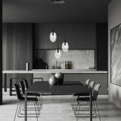 Sale Uniwersalna lampa z przezroczystymi kloszami 1265/3PREM z serii ASTRAL Żyrandole Nowoczesne