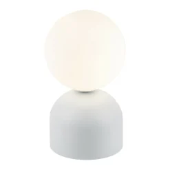 Sklep Kaja Uniwersalna, mała lampka na szafkę nocną TK 16037 MIKI WHITE | Kaja