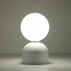 Sklep Kaja Uniwersalna, mała lampka na szafkę nocną TK 16037 MIKI WHITE | Kaja